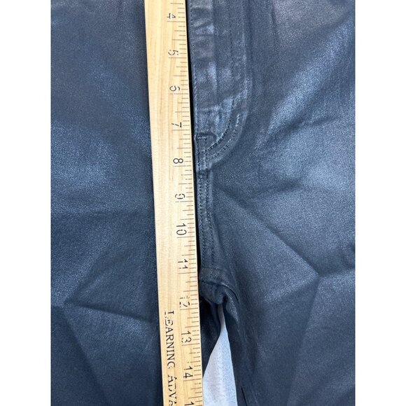 Hudson Pants Womens 27 Black Hi-Rise Straight‎ Cropped NWT - Picture 8 of 10